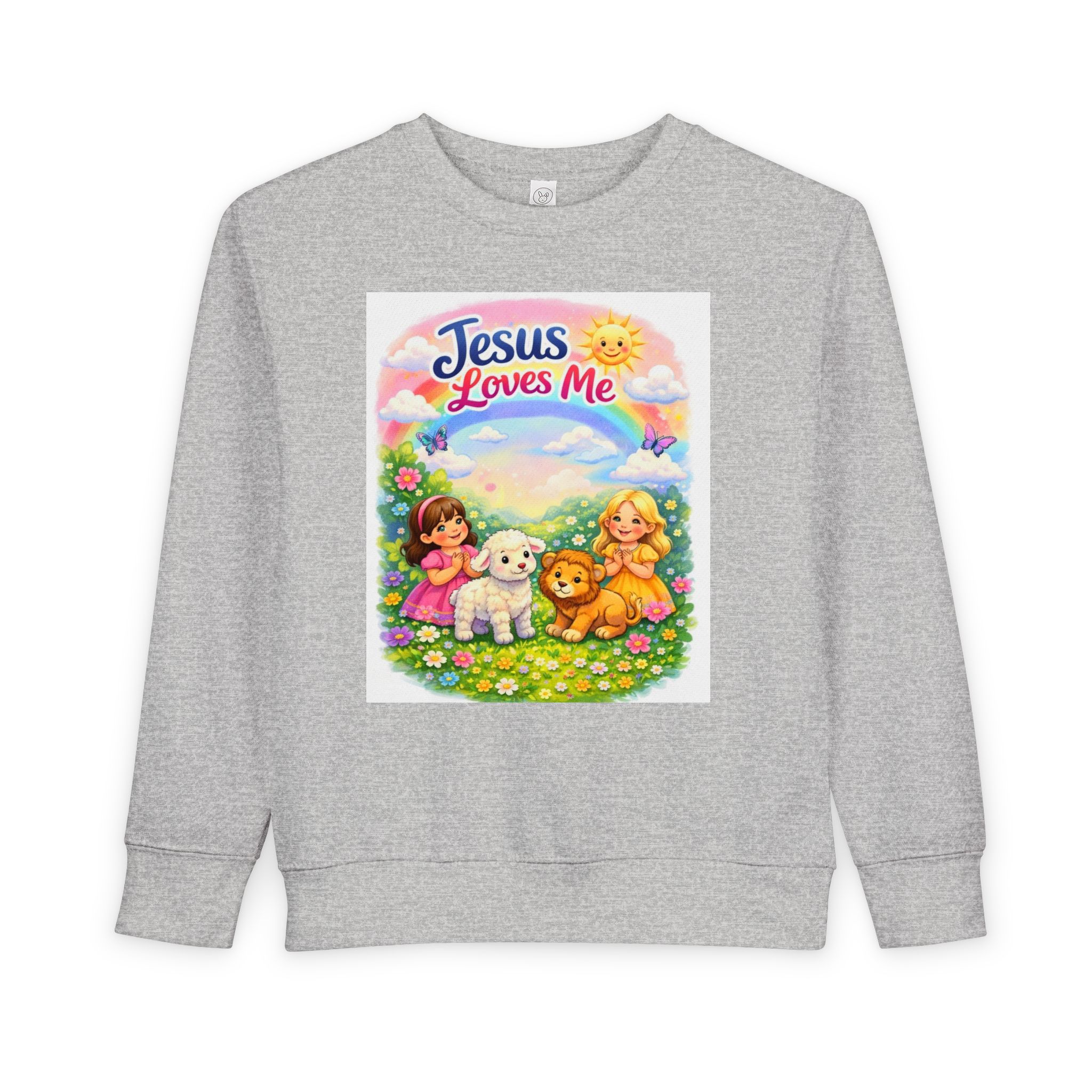 little girls sweatshirt "jesus loves me" & "child of god" little girls sweatshirt "jesus loves me" & "child of god"