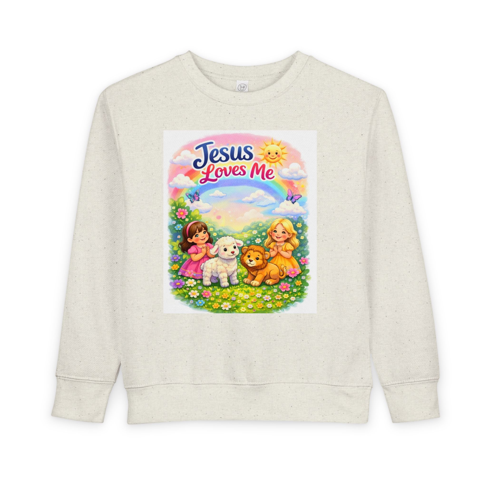 little girls sweatshirt "jesus loves me" & "child of god" little girls sweatshirt "jesus loves me" & "child of god"