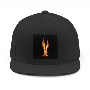cloven fire snapback hat