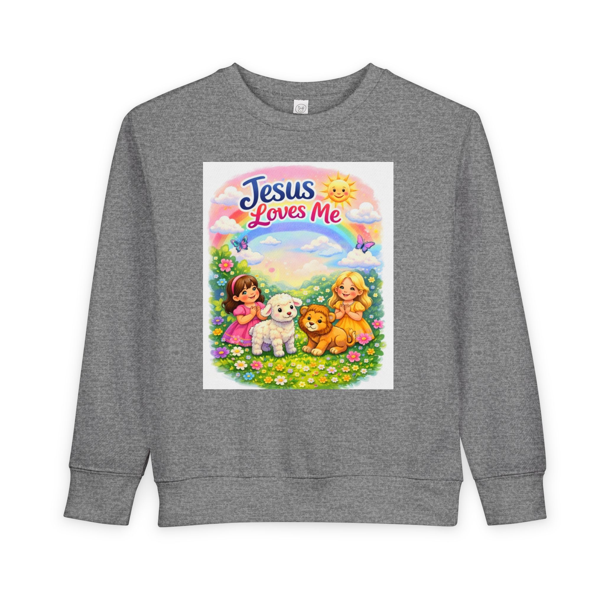 little girls sweatshirt "jesus loves me" & "child of god" little girls sweatshirt "jesus loves me" & "child of god"