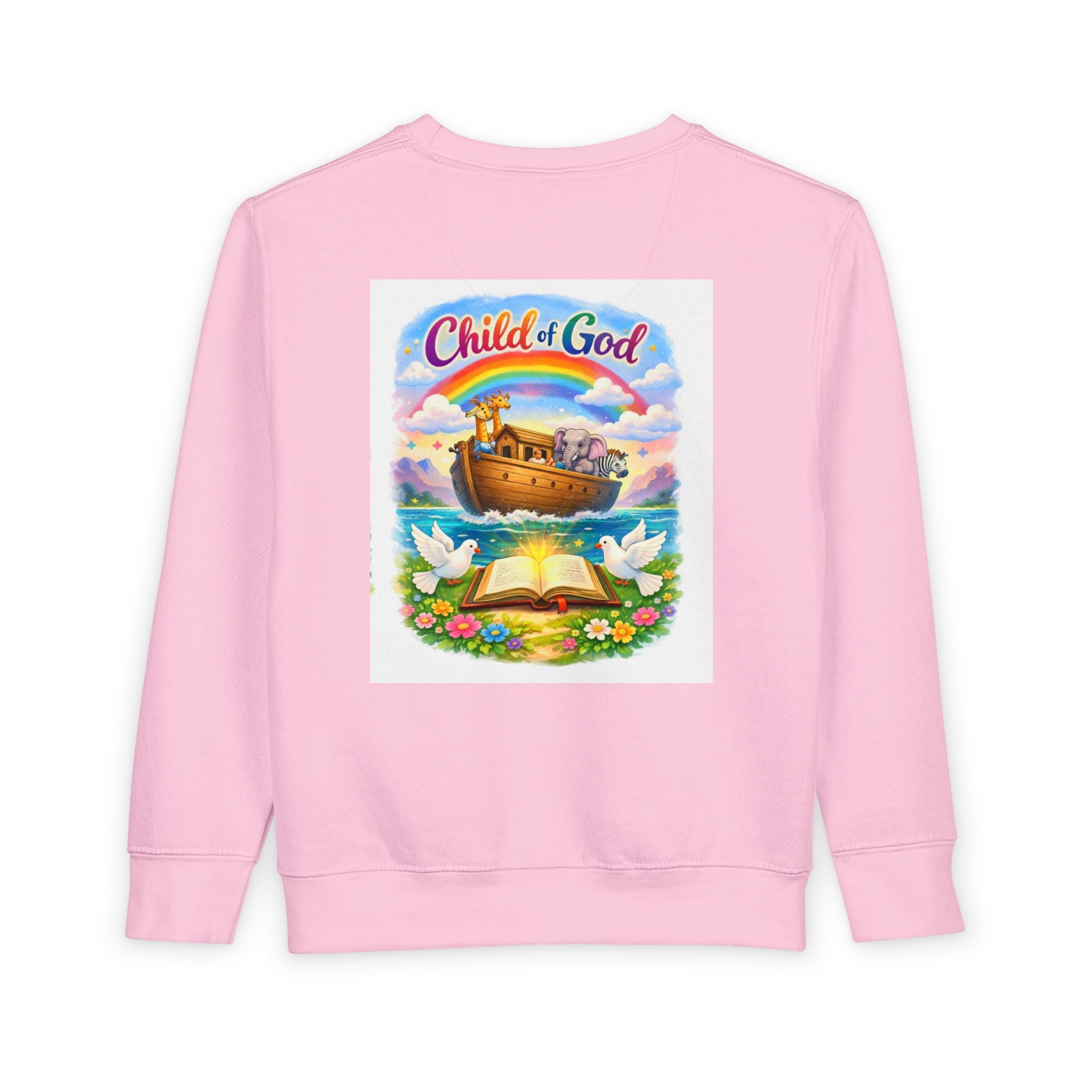 little girls sweatshirt "jesus loves me" & "child of god" little girls sweatshirt "jesus loves me" & "child of god"
