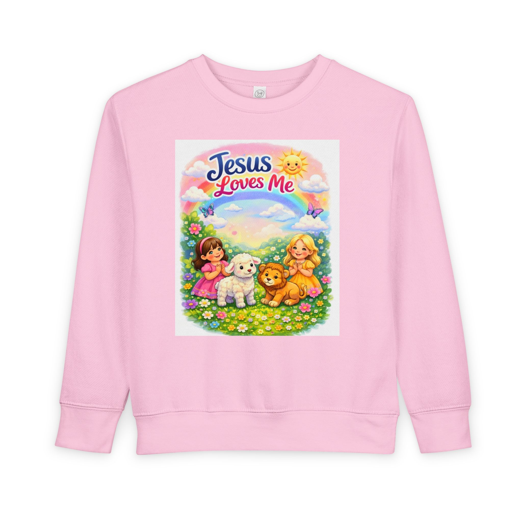 little girls sweatshirt "jesus loves me" & "child of god" little girls sweatshirt "jesus loves me" & "child of god"