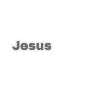 jesus sticker