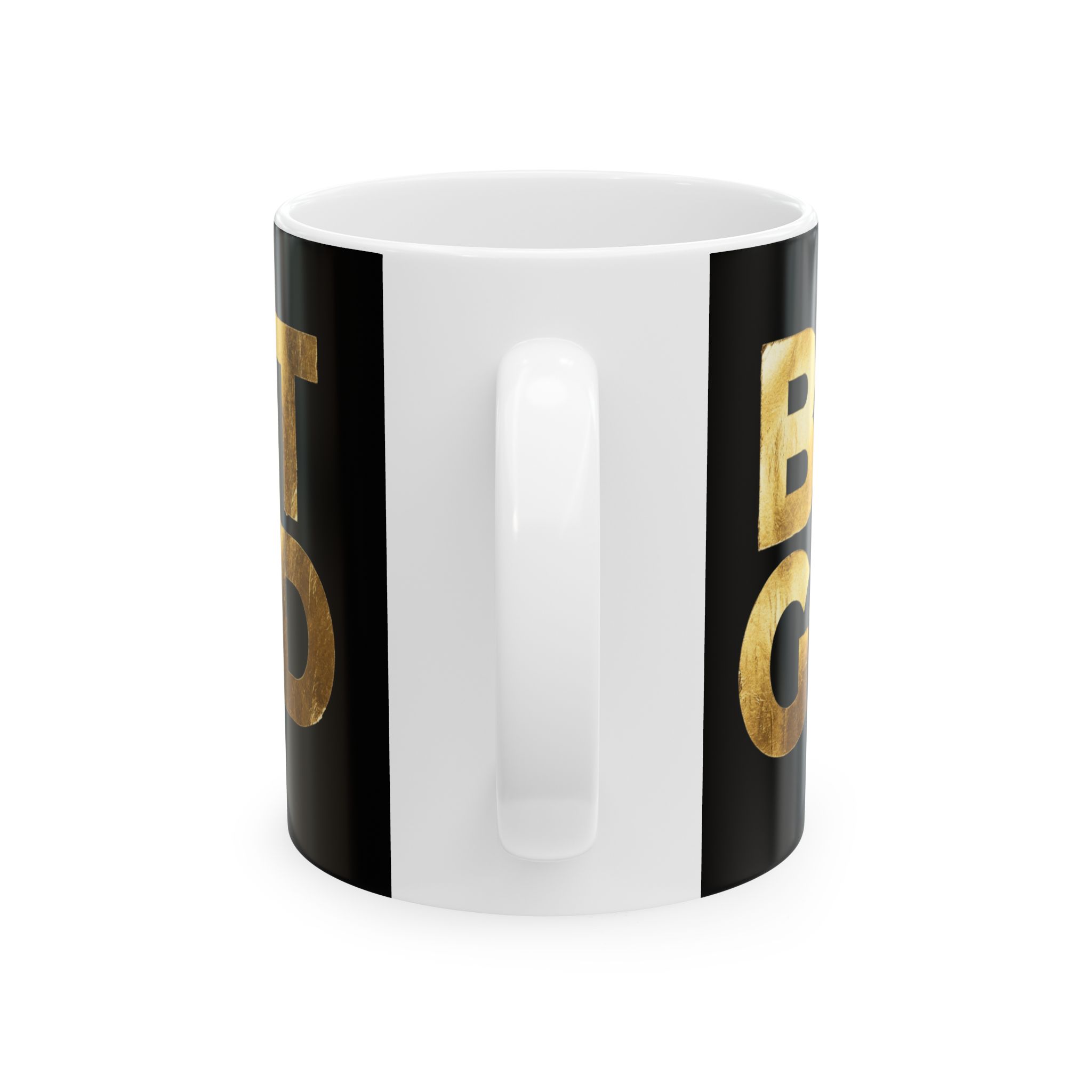 but god gold ceramic mug (11oz, 15oz) but god gold ceramic mug (11oz, 15oz)